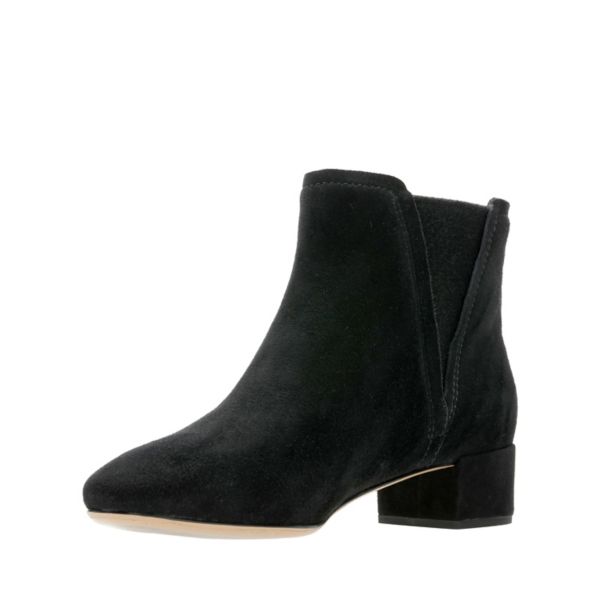 Clarks Womens Orabella Ruby Ankle Boots Black | UK-6541093